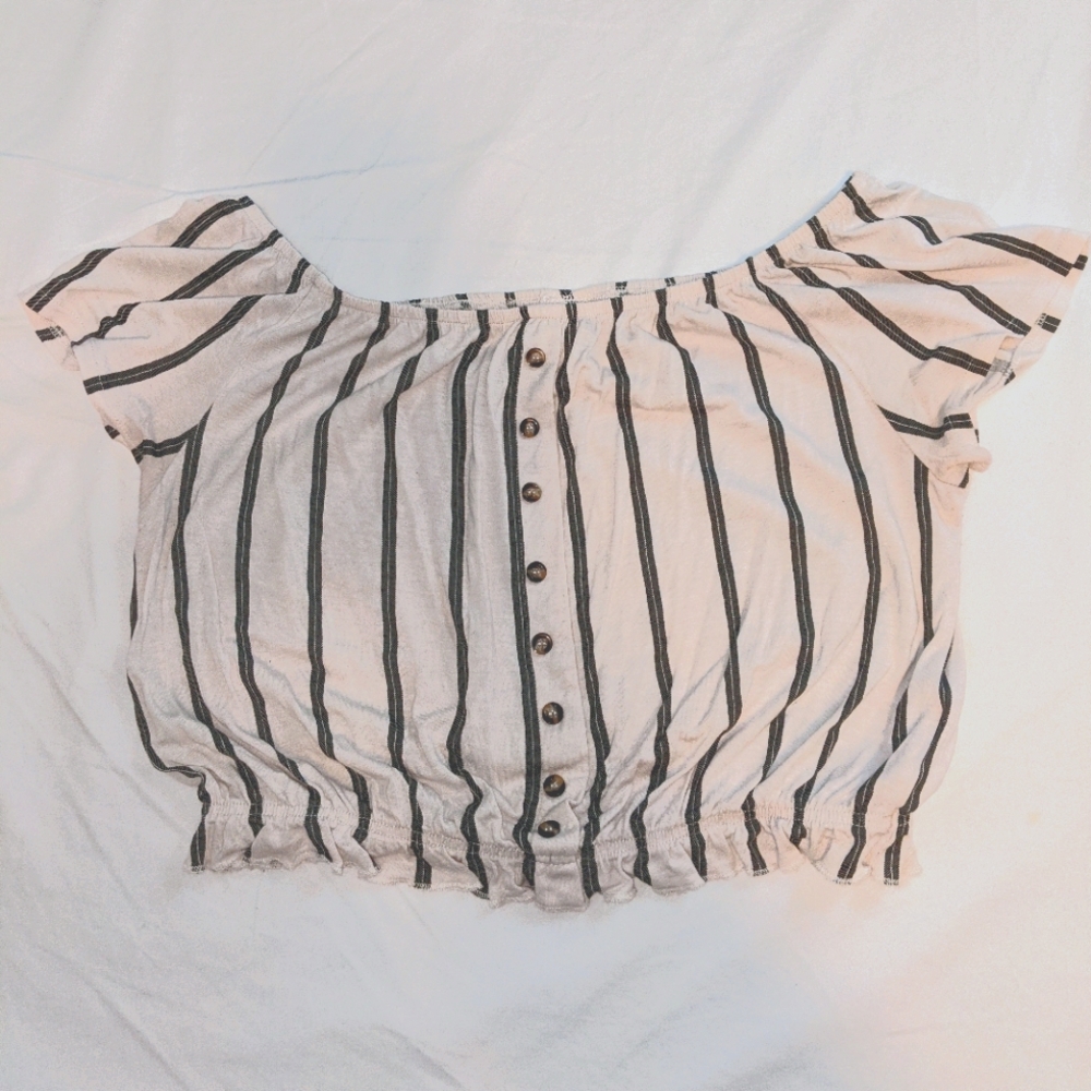 H&M striped blouse